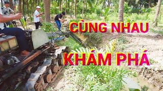 anh em yutube khám phá máy đào tự chế