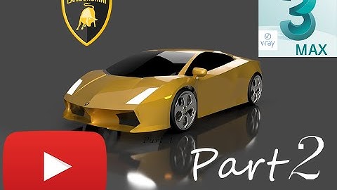 Lamborghini Gallardo Modelling | 3Ds MAX -PART2