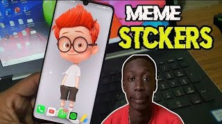 Cómo TENER LOS MEJORES STICKERS Para WHATSAPP / stickers animados 2022 screenshot 4