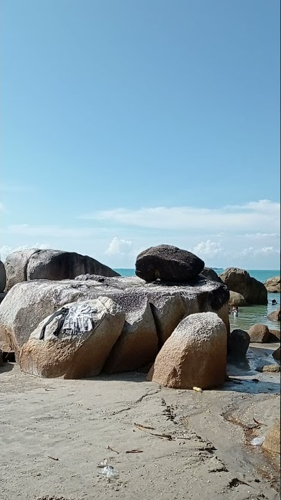 Keindahan Pantai Jambosak Sungailiat Bangka
