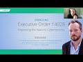 Unpacking Executive Order 14028: Improving the Nation's Cybersecurity