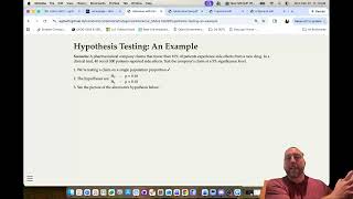 Foundations For Inference: Part III (HypothesisTesting)