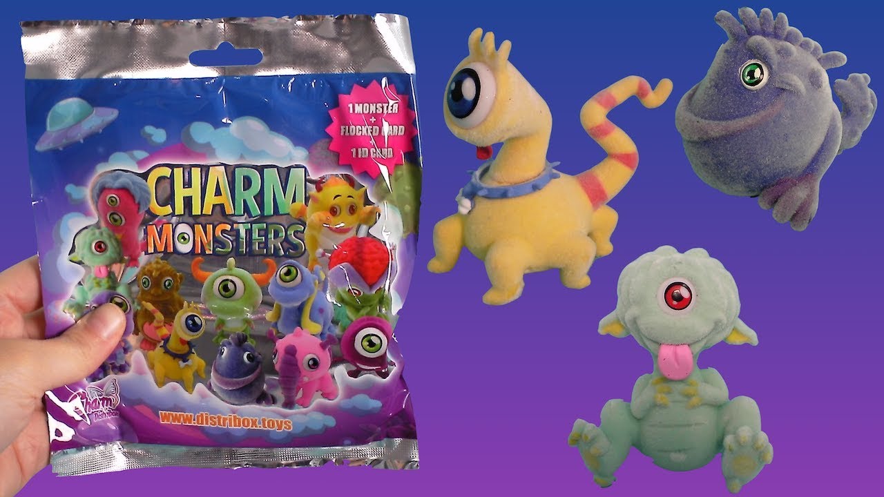 Charm Monsters Colección Completa Monstruitos Distribox Unboxing en Español