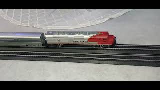 Part 2 of Christmas Model Trains; Freight Train and Passenger Train