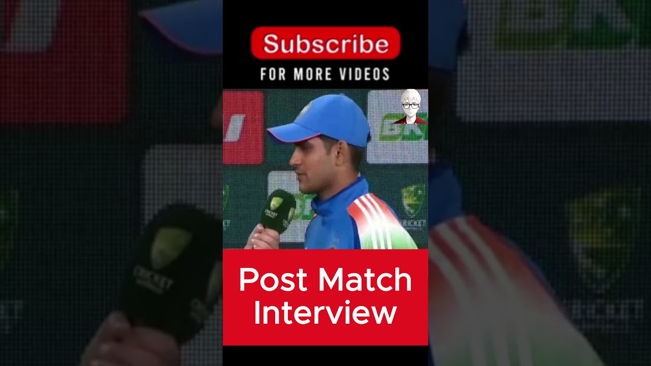 Gill on Debut as INDIA ODI Captain! | India vs Australia 1st ODI Post-Match Interview 