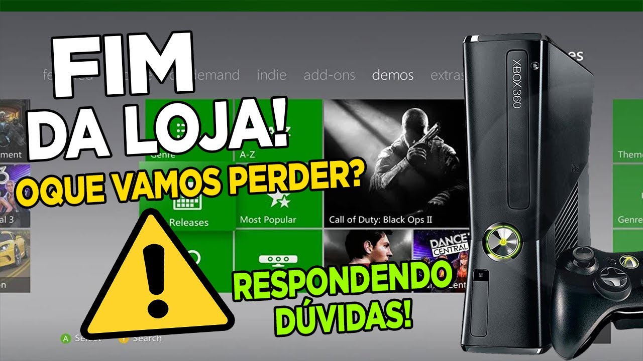 DEPOIS QUE A LOJA DO XBOX 360 FOR DESATIVADA OQUE IREMOS PERDER REALMENTE?  ( RESPONDENDO DÚVIDAS ) 