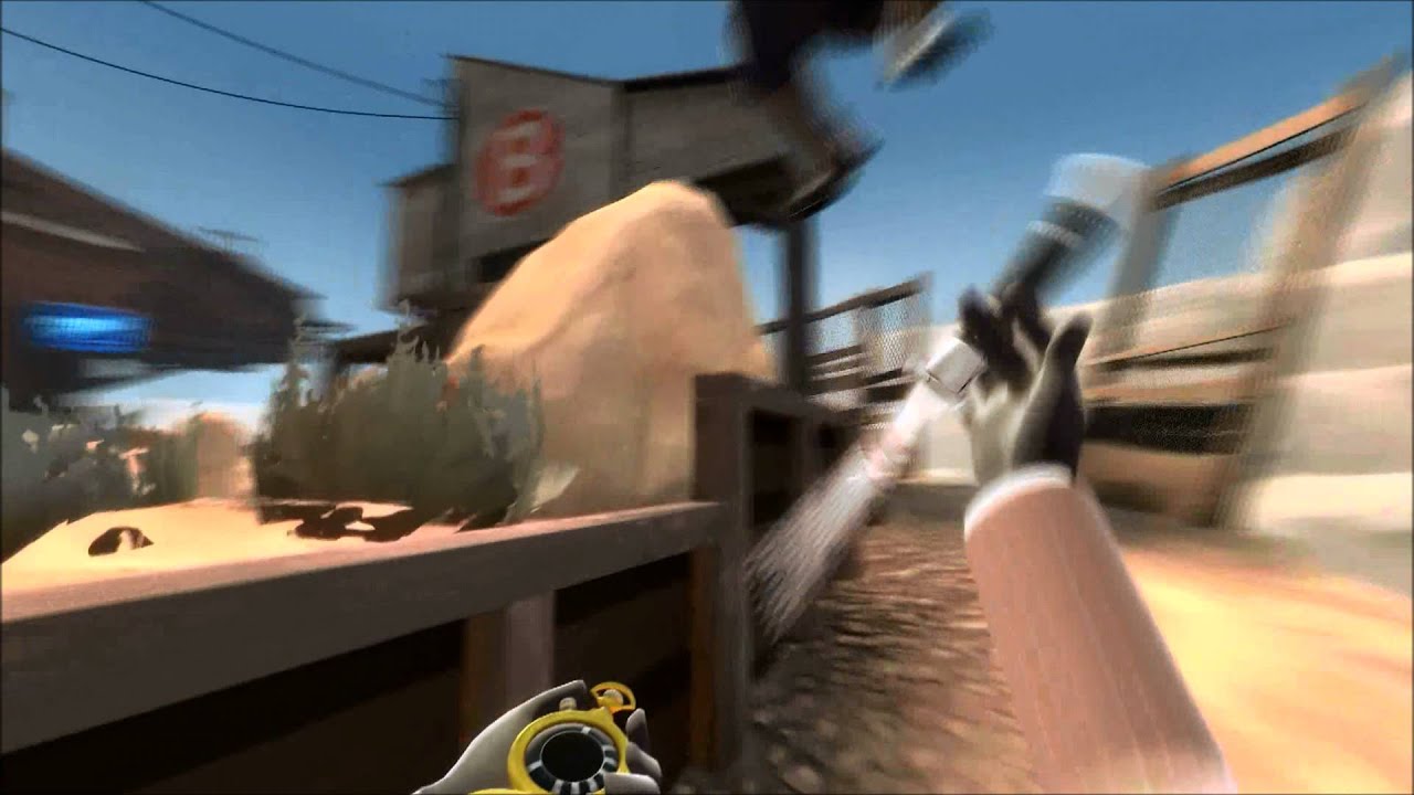 TF2 Spy Footstab on Upward