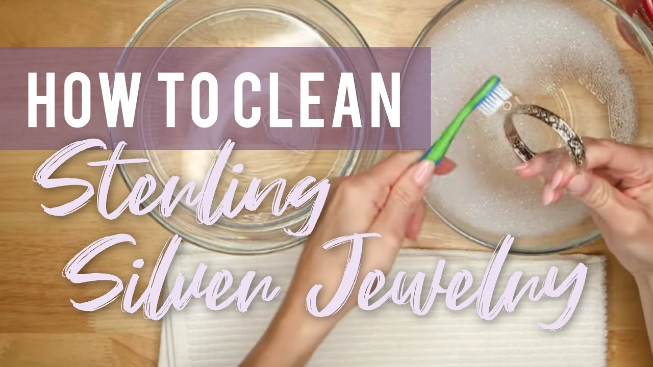 How to clean silver jewelry at home with 7 simple steps