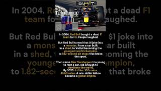 Red Bull transformed that initial joke into an absolute monster of a racing organization#redbull