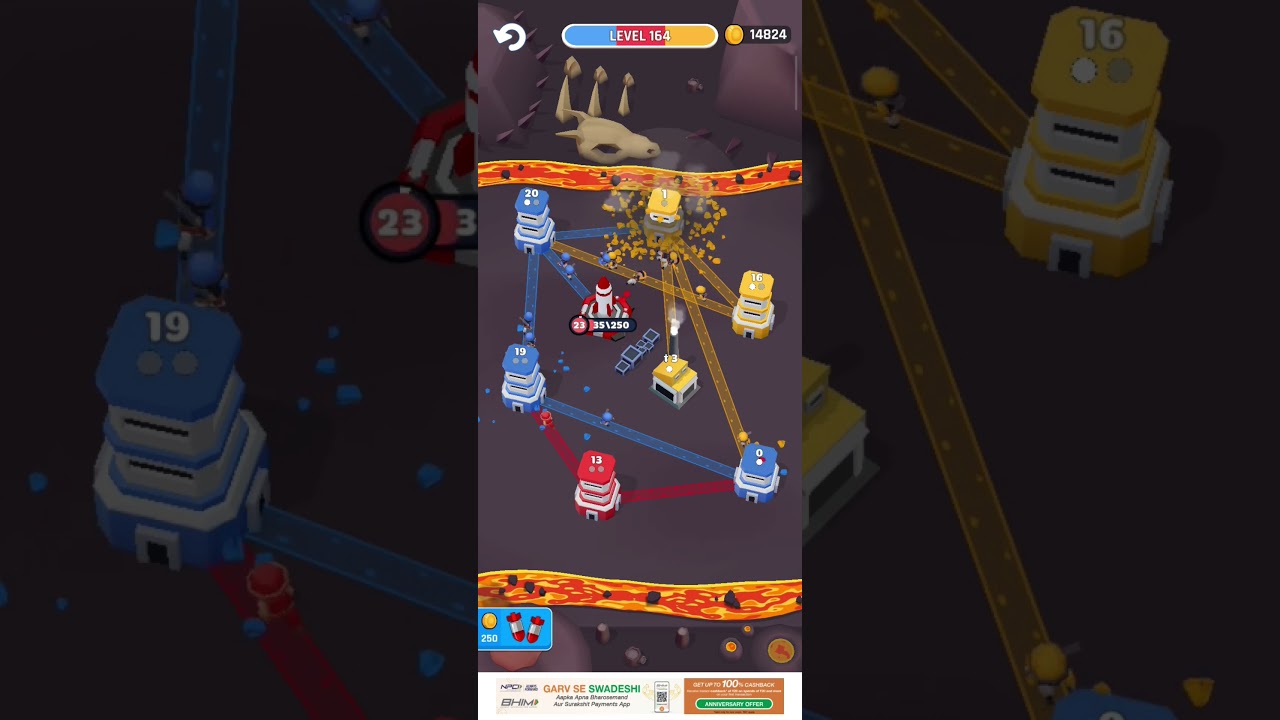 Tower War Gameplay 🔥level 164 | Ultimate Strategy & Base Domination!