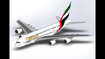 SOLIDWORKS: Airbus A380