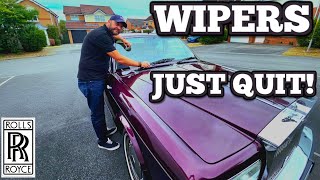 The Wipers FAIL on my ROLLS-ROYCE Silver Spirit III. Episode 68