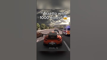 Assetto Corsa with 9999 Mods 😱 #assetto #assettocorsa #simracing #fyp #mods #shorts