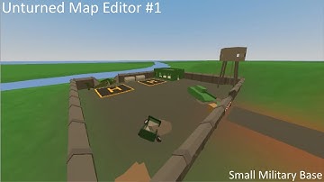 [] Unturned Speedbuild [] Episode #1 - Small Military Base