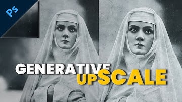 GENERATIVE UPSCALE - PHOTOSHOP