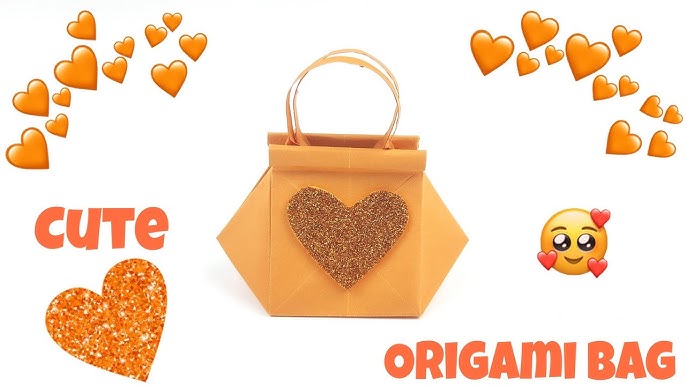 Make a handbag👍#handbag #diy #origami #tutorial #craft #forkids