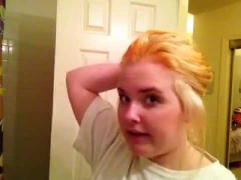 Bleaching Hair To Blonde From Black Youtube