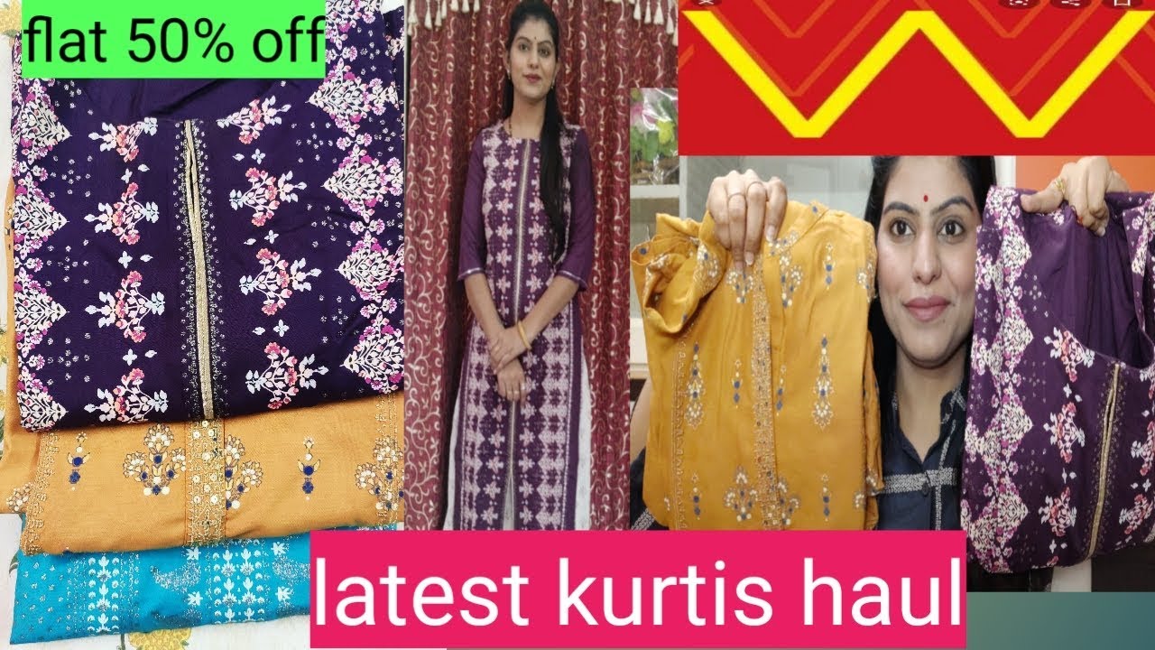 w kurtis flat 50 off