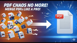 How to Combine PDF Documents into One File FREE & Easy!