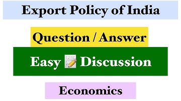 Export Promotion Policy of India (Economics 9otes)#viral #1920stech #trending #economics #youtube