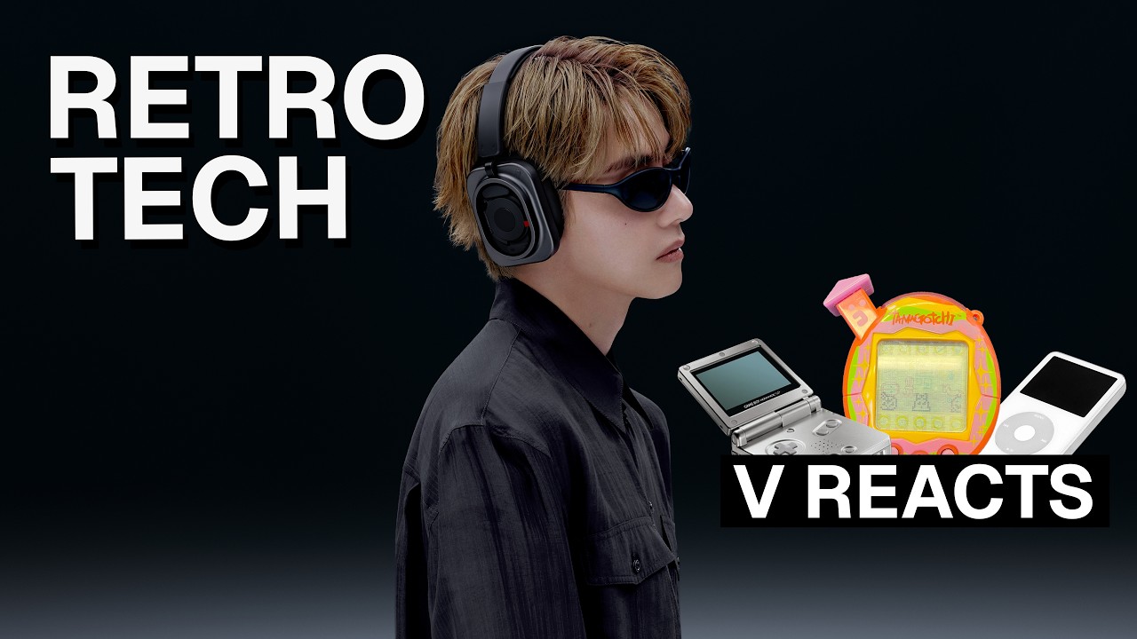 V Reacts - Retro Tech