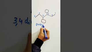 Iupac name of compound with cyclic groups ||