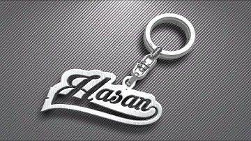 How to make Key Chain logo in  Pixellab