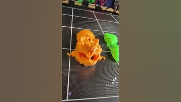 3D Printed Skull Box With Removable Brain #3dprint #skull #halloween #spooky #spookyseason #a #z