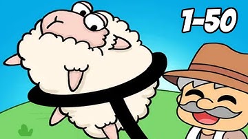 Draw Master Brain Puzzles Level 1-50 Gameplay | MIRACLE GAME INC.