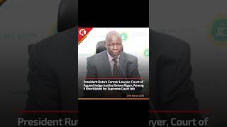 Ruto former lawyer  Justice Katwa Kigen, is among 5 shortlisted for Supreme Court job