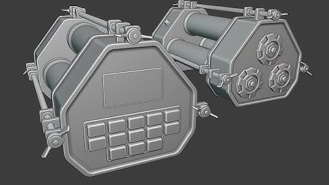 BLENDER CHALLENGE 6: Alien Isolation AI Bomb (Part 3)