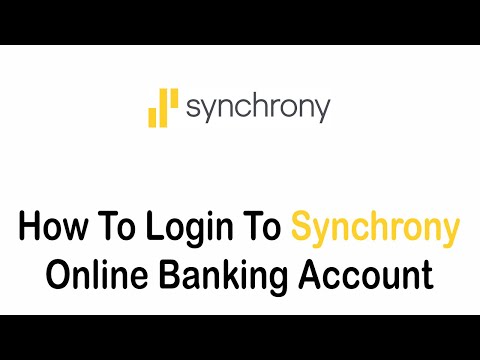 How to Login Synchrony Bank Online Banking Account (2022) | mysynchrony.com