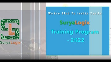 SURYALOGIX TRAINING PROGRAM - 2022 INVITATION