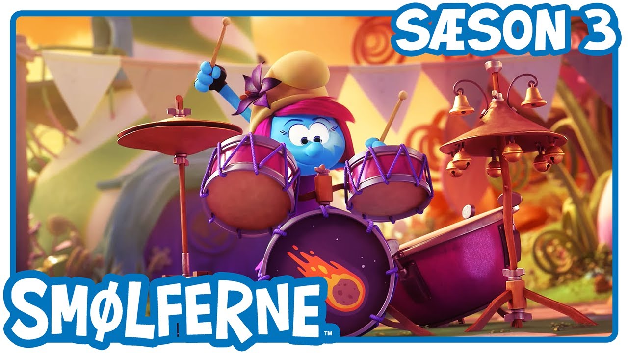 Trommepige 🔴 NY EPISODE 🔴- Smølferne på dansk | Tegnefilm for børn
