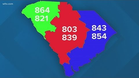 South Carolina has new area codes