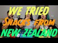 We Tried Snacks from New Zealand! [Snack Crate]