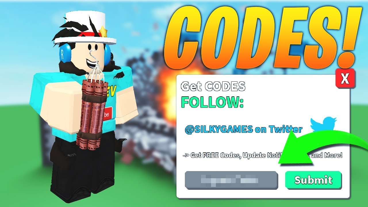 ALL CODES IN DESTRUCTION SIMULATOR Roblox YouTube