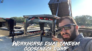 Gas Powered Dump Trailer!! 🤯| Diamond C