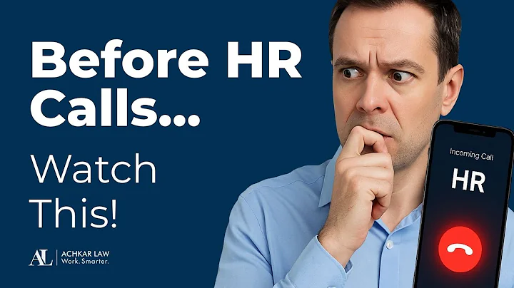 Caught in a Workplace Investigation? Watch This BEFORE You Talk to HR