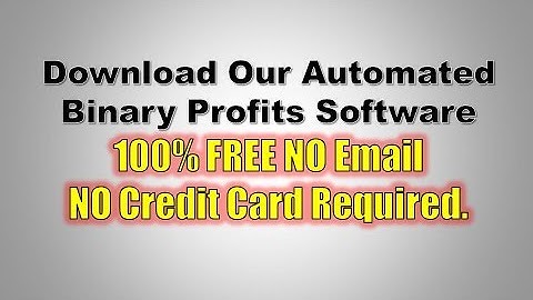 Binary Options Trading Signals Software Free Binary Trading Software