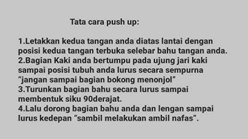 Praktek materi gerakan Push up,Sit up,Back up