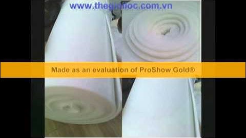 Bông lọc bụi G4, bông lọc bụi sơn, bông lọc bụi 20mm