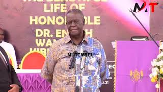 If Luhyas Dont Unite ata 2032 hamtakuwa na Presidential Candidate!!EX MP Noah Wekesa Say!