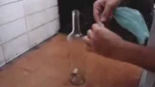 How to get the cork from the bottle (LOL)