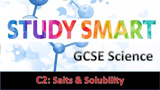C2 Salts & Solubility (EDEXCEL)