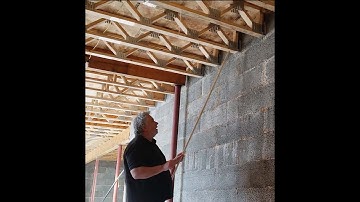 Floor Framing Inside the Foundation Wall
