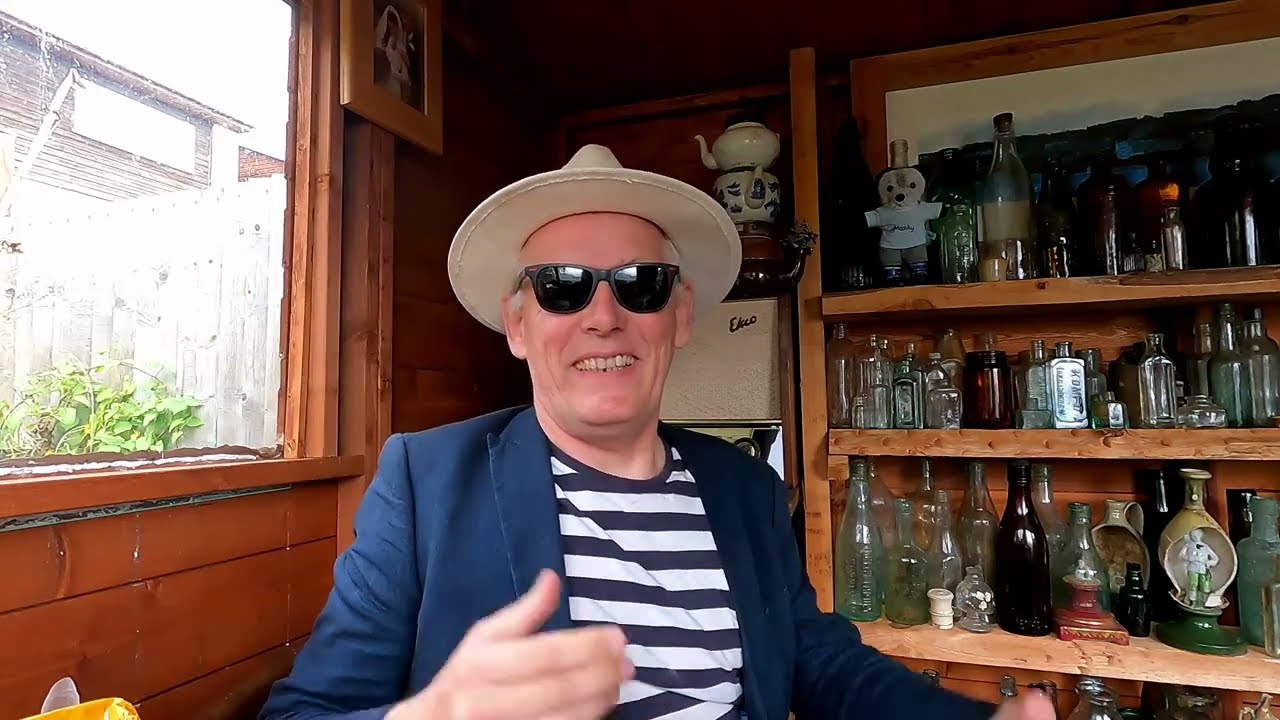 French flea markets in Europe. Finding treasures out of the water.