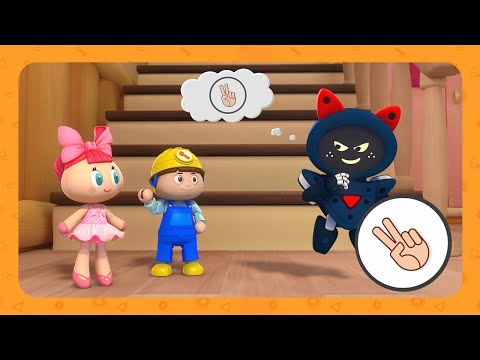 툴툴맨과 가위바위보 놀이 | 코믹시리즈 | 뚝딱맨 키즈플레이 | Toy Friends