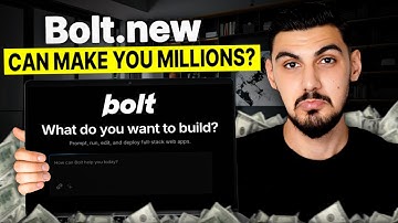 How To Turn Your Idea Into An App Within Minutes (Bolt Tutorial)