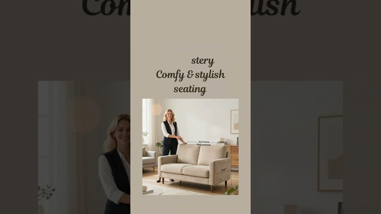 Best Small Sofa for Apartments | Compact Loveseat 2026 